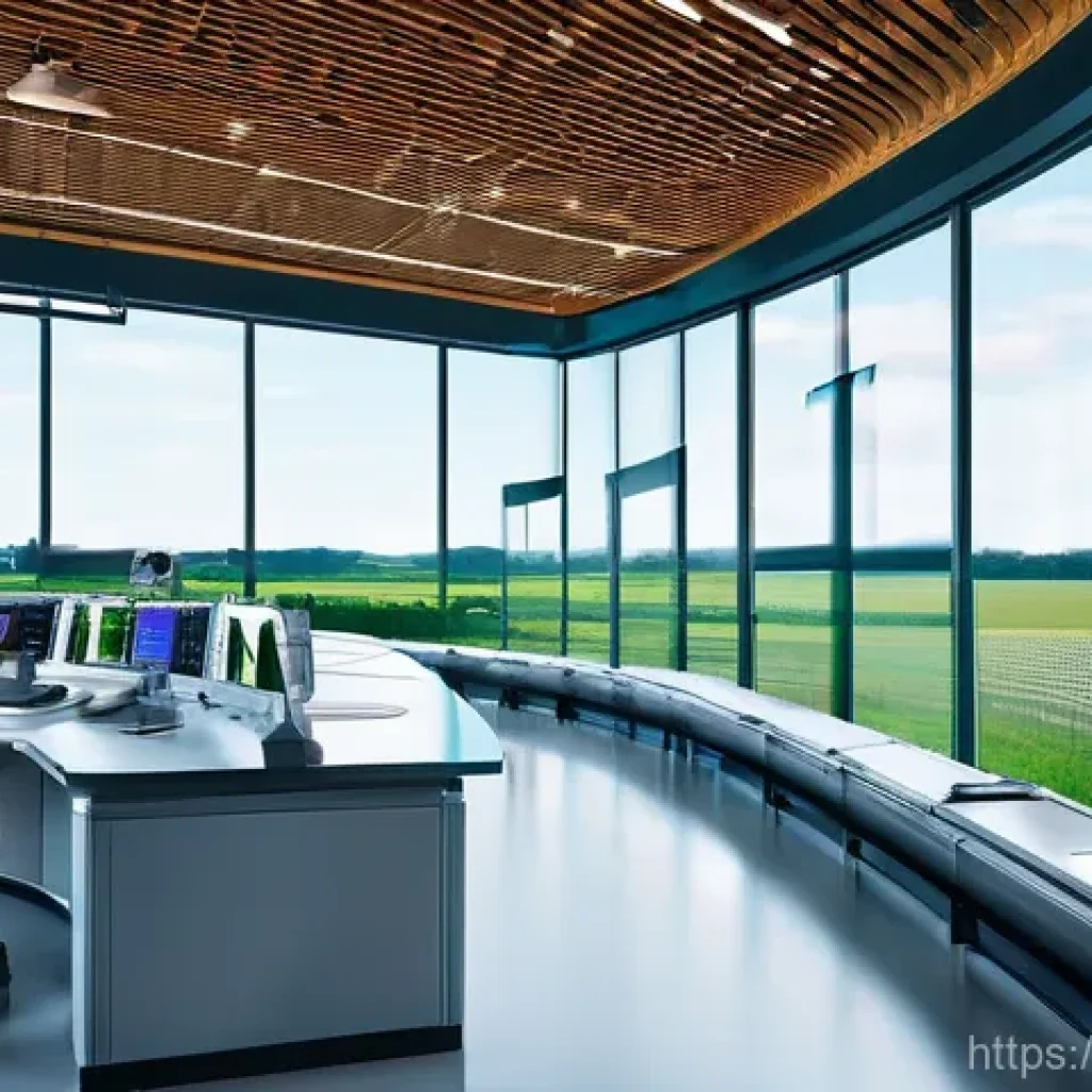 탄소예산 정책의 구체적 실행 방안 - **Prompt:** A clean, state-of-the-art research facility bathed in natural light, showcasing advanced...